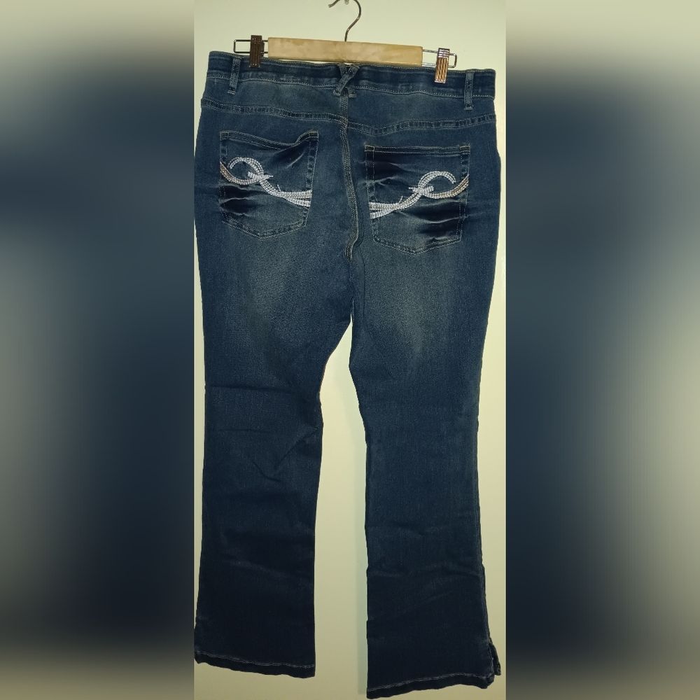 Rod's Button Me Up dark wash jeans NWOT size 15/6 L32